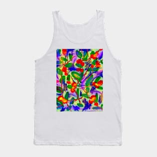 Full Moon in Virgo Abstract Tank Top